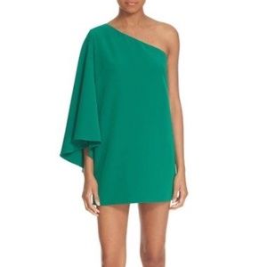 Emerald Green off the shoulder dress